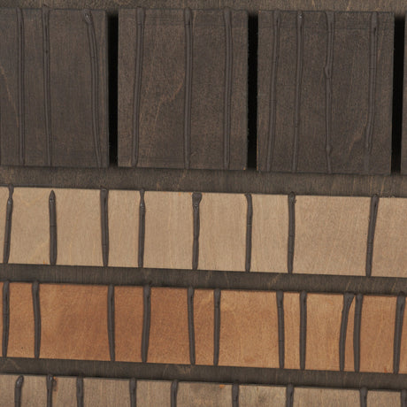 Timber Mosaic III by Mercana Studio Handmade Original Framed Artwork Matted by Mercana at Eve Furniture