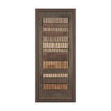 Timber Mosaic III by Mercana Studio Handmade Original Framed Artwork Matted by Mercana at Eve Furniture