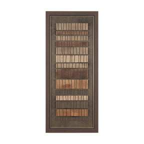 Timber Mosaic III by Mercana Studio Handmade Original Framed Artwork Matted by Mercana at Eve Furniture