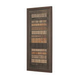Timber Mosaic IV by Mercana Studio Handmade Original Framed Artwork Matted by Mercana at Eve Furniture