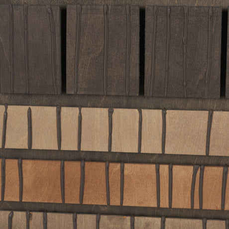 Timber Mosaic IV by Mercana Studio Handmade Original Framed Artwork Matted by Mercana at Eve Furniture