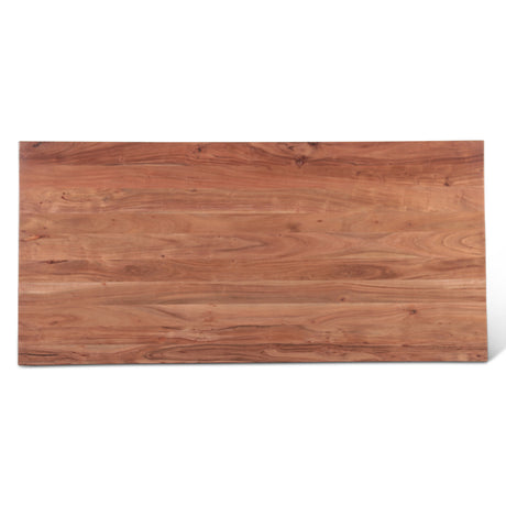 Timbers Barrel 80" Dining Table in Vinegar Acacia by Home Trends & Design at Eve Furniture