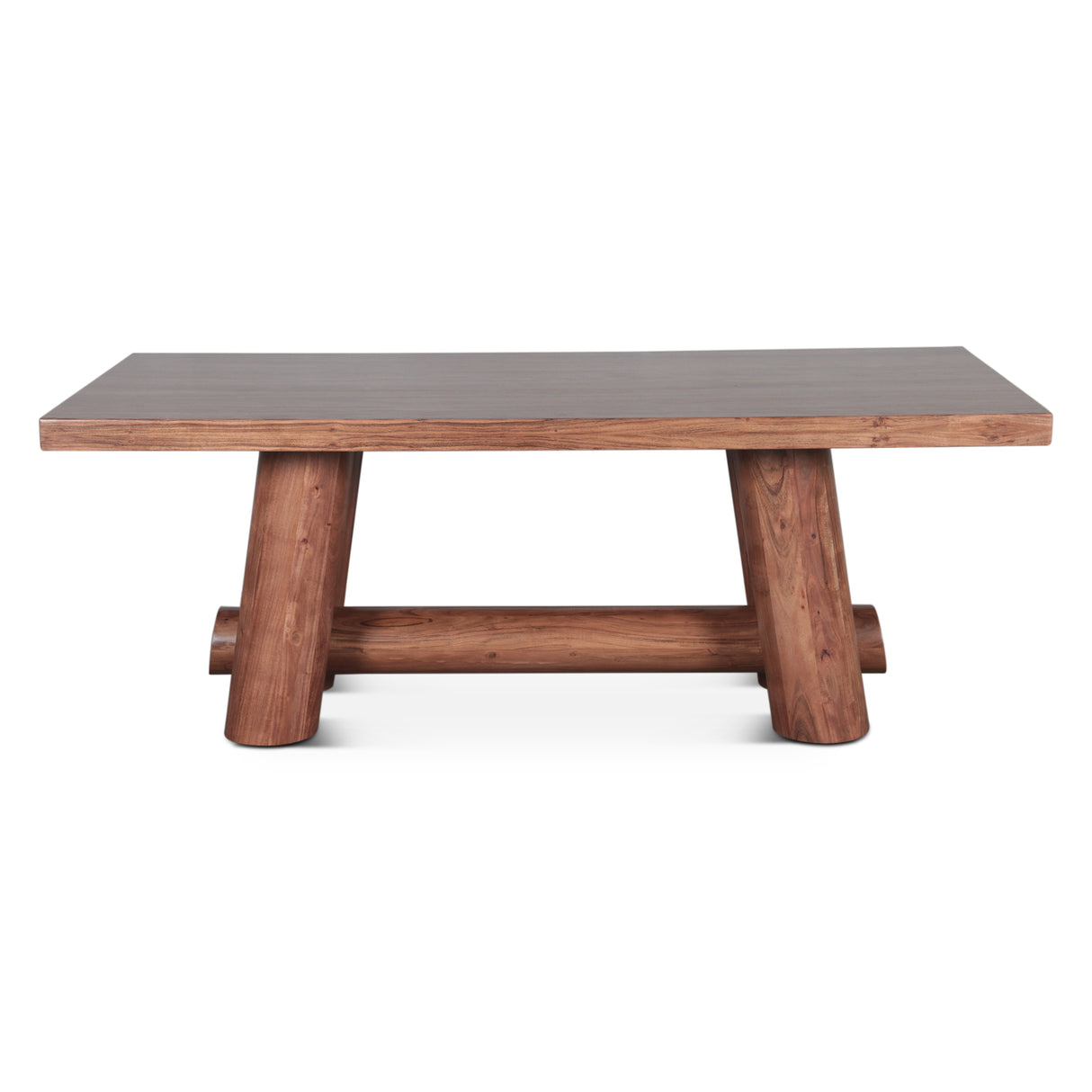 Timbers Barrel 80" Dining Table in Vinegar Acacia by Home Trends & Design at Eve Furniture