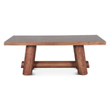 Timbers Barrel 80" Dining Table in Vinegar Acacia by Home Trends & Design at Eve Furniture