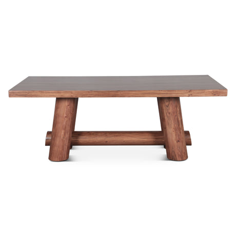 Timbers Barrel 80" Dining Table in Vinegar Acacia by Home Trends & Design at Eve Furniture