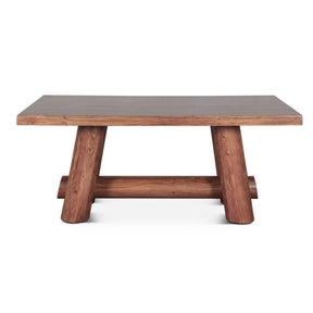 Timbers Barrel 80" Gathering Table in Light Vinegar Acacia by Home Trends & Design at Eve Furniture