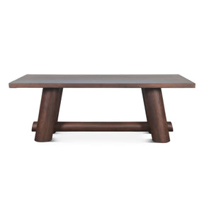 Timbers Barrel 94" Dining Table in Vinegar Acacia by Home Trends & Design at Eve Furniture