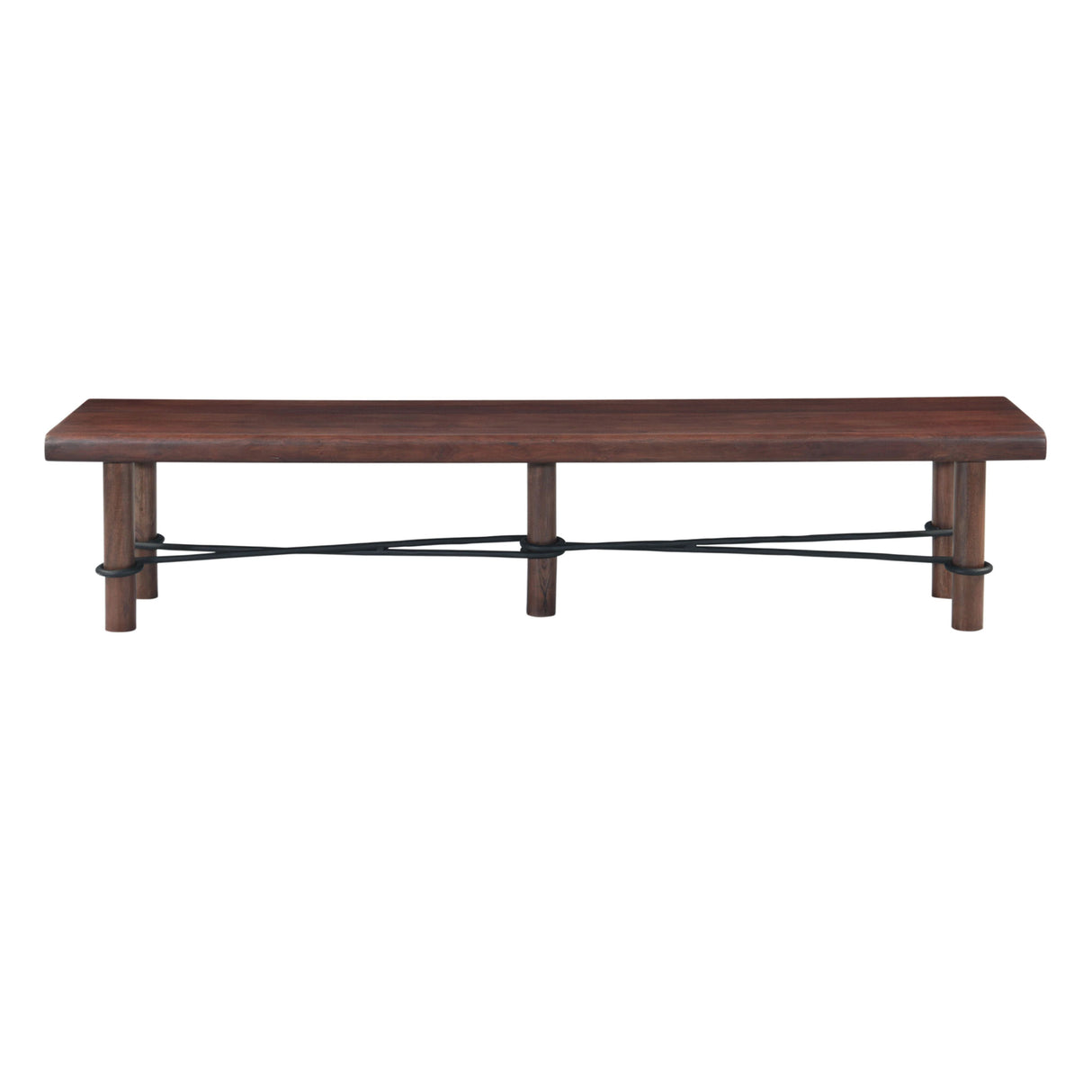 Timbers Lincoln 80" Bench in Vinegar Acacia by Home Trends & Design at Eve Furniture