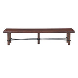 Timbers Lincoln 80" Bench in Vinegar Acacia by Home Trends & Design at Eve Furniture