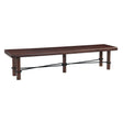 Timbers Lincoln 80" Bench in Vinegar Acacia by Home Trends & Design at Eve Furniture