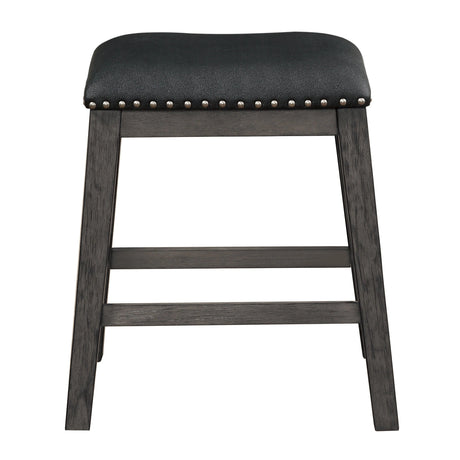 Timbre Gray Counter Chair, Set of 2 by Homelegance at Eve Furniture