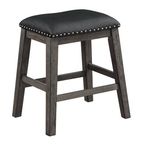 Timbre Gray Counter Chair, Set of 2 by Homelegance at Eve Furniture