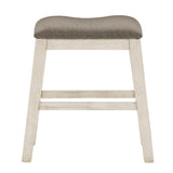 Timbre Whitewash Counter Chair, Set of 2 by Homelegance at Eve Furniture