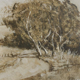 Timeless Vista I by Mercana Studio Textured Framed Artwork Matted under Glass by Mercana at Eve Furniture