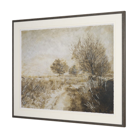 Timeless Vista II by Mercana Studio Textured Framed Artwork Matted under Glass by Mercana at Eve Furniture