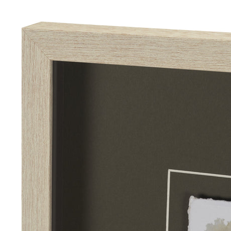 Timeless Vista IV by Mercana Studio Hand Embelished Textured Framed Artwork Matted under Glass by Mercana at Eve Furniture