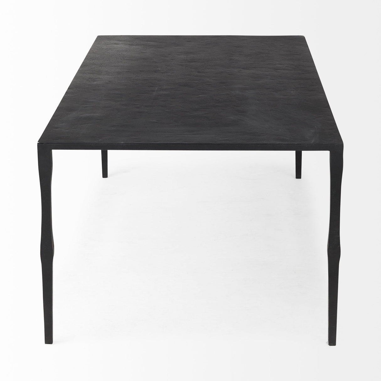 Timothy 42.0 X 22.0 X 15.5 Ebony Black Iron Coffee Table by Mercana at Eve Furniture