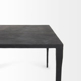 Timothy 42.0 X 22.0 X 15.5 Ebony Black Iron Coffee Table by Mercana at Eve Furniture