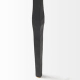 Timothy 42.0 X 22.0 X 15.5 Ebony Black Iron Coffee Table by Mercana at Eve Furniture