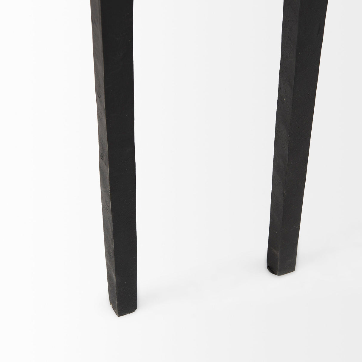 Timothy 48.0 X 8.0 X 30.0 Ebony Black Iron Console Table by Mercana at Eve Furniture