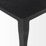 Timothy Ebony Black Iron Coffee Table by Mercana at Eve Furniture