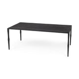 Timothy Ebony Black Iron Coffee Table by Mercana at Eve Furniture