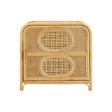 Tina Rattan Nightstand by TOV Furniture at Eve Furniture