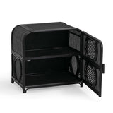 Tina Rattan Nightstand by TOV Furniture at Eve Furniture