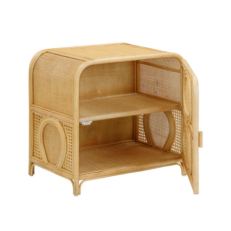 Tina Rattan Nightstand by TOV Furniture at Eve Furniture
