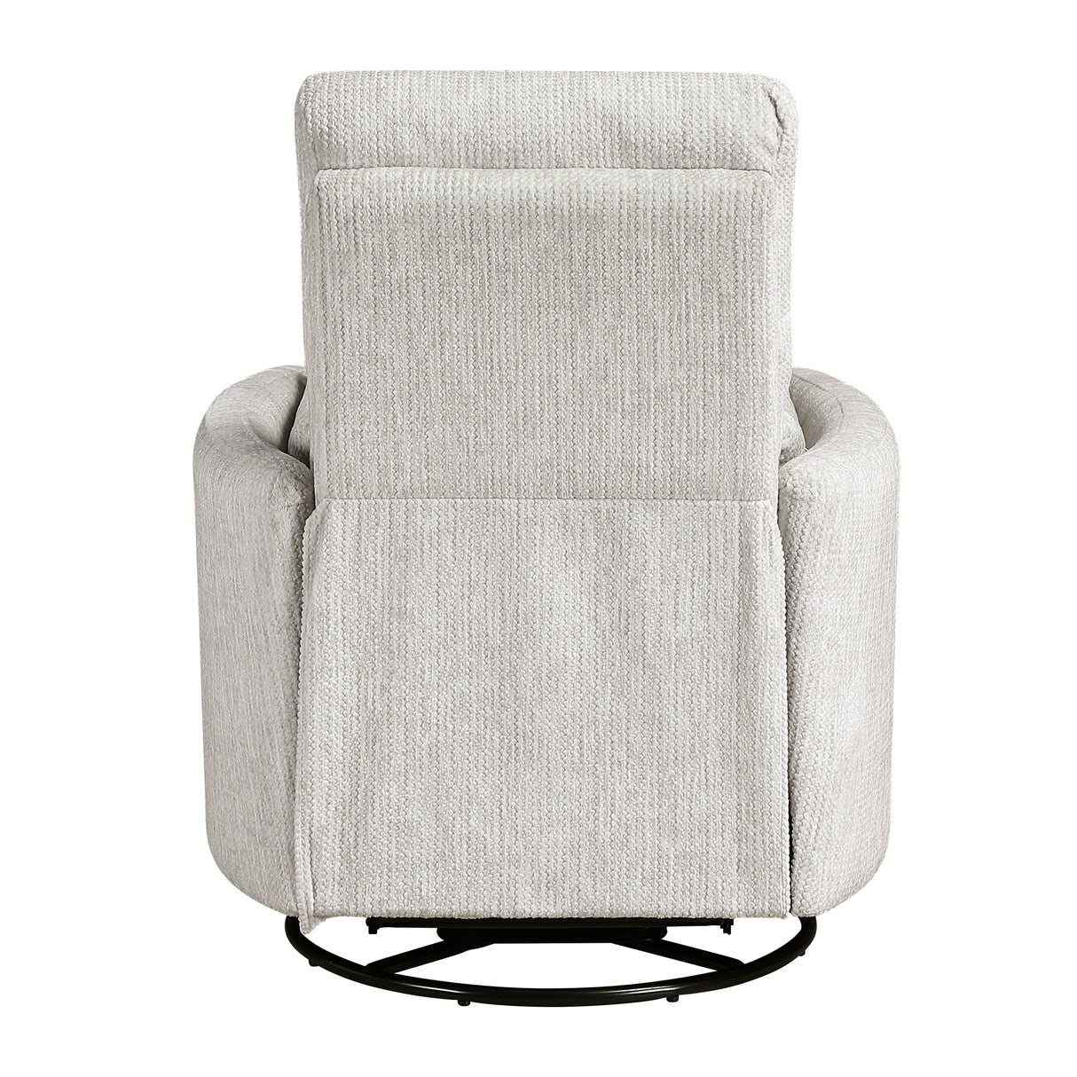 Tinley Beige Swivel Glider Reclining Chair