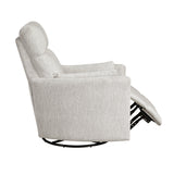 Tinley Beige Swivel Glider Reclining Chair
