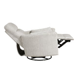 Tinley Beige Swivel Glider Reclining Chair