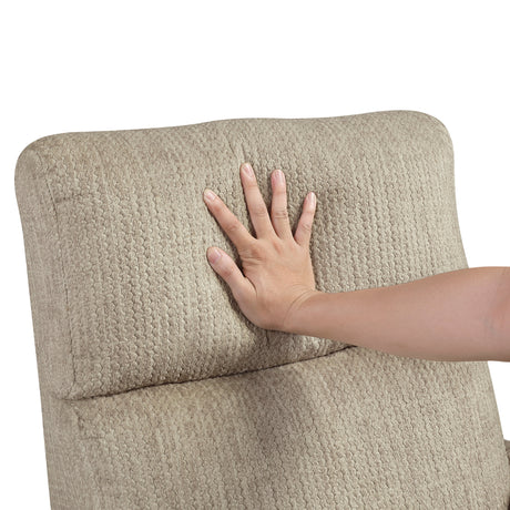 Tinley Brown Swivel Glider Reclining Chair by Homelegance at Eve Furniture