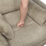 Tinley Brown Swivel Glider Reclining Chair