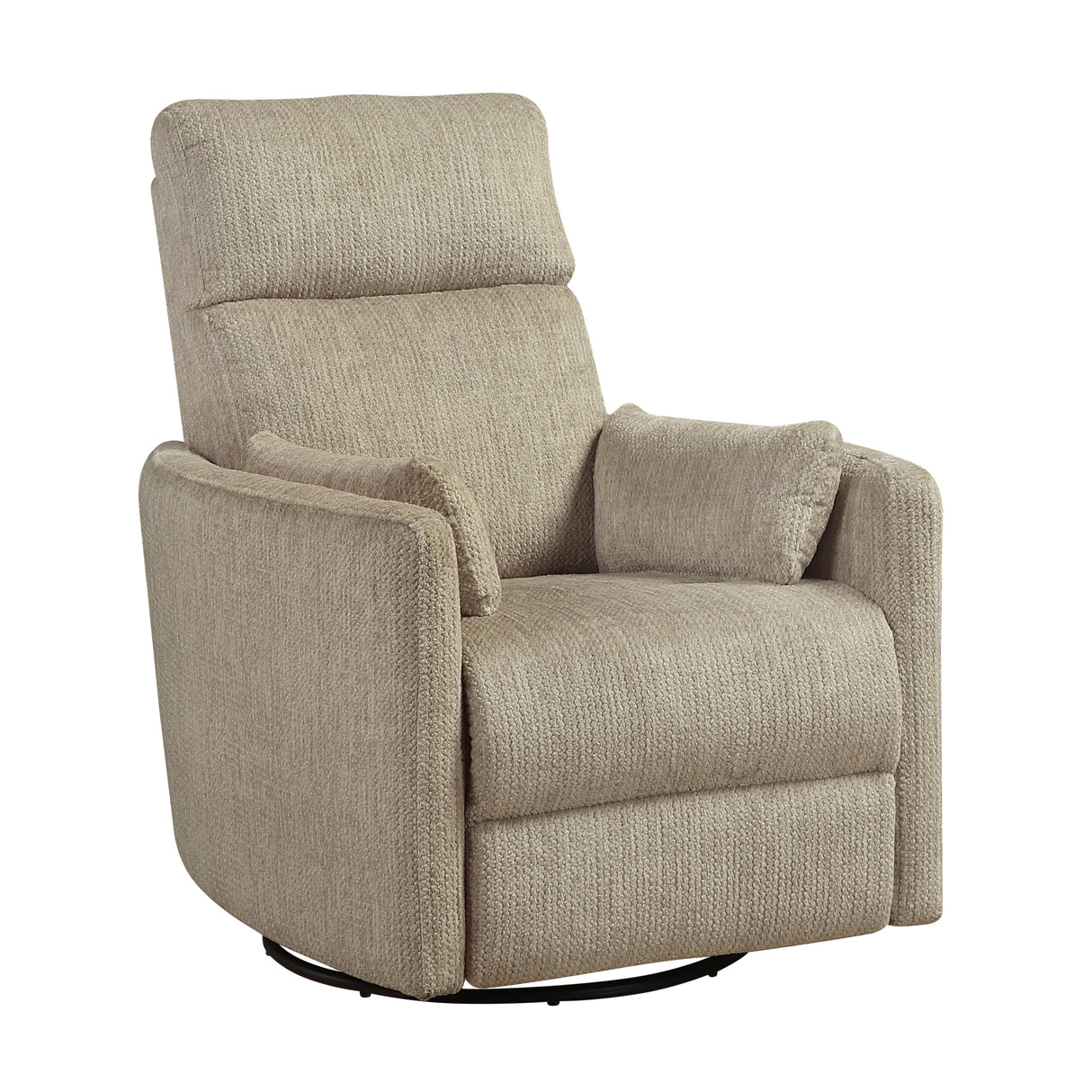 Tinley Brown Swivel Glider Reclining Chair