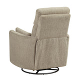 Tinley Brown Swivel Glider Reclining Chair