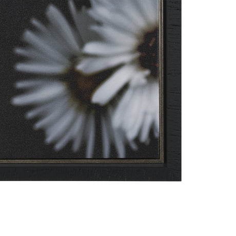 Tiny Flowers 3 by Mareike Bohmer Hand-Embellished Textured Framed Canvas Art Print by Mercana at Eve Furniture