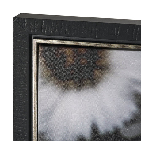 Tiny Flowers 3 by Mareike Bohmer Hand-Embellished Textured Framed Canvas Art Print by Mercana at Eve Furniture
