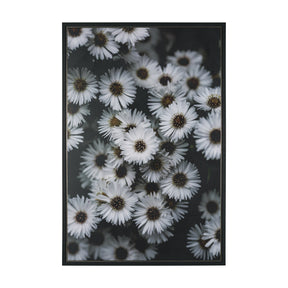 Tiny Flowers 3 by Mareike Bohmer Hand-Embellished Textured Framed Canvas Art Print by Mercana at Eve Furniture