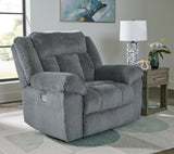 Tip-Off Slate Power Recliner