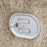 Tip-Off Wheat Dual Power Reclining Loveseat by Ashley at Eve Furniture