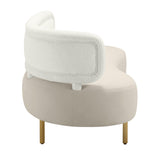 Tischa Upholstered Sofa by TOV Furniture at Eve Furniture