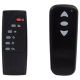 Tisdall Black California King Flame Visualizer TV Bed by Coaster at Eve Furniture