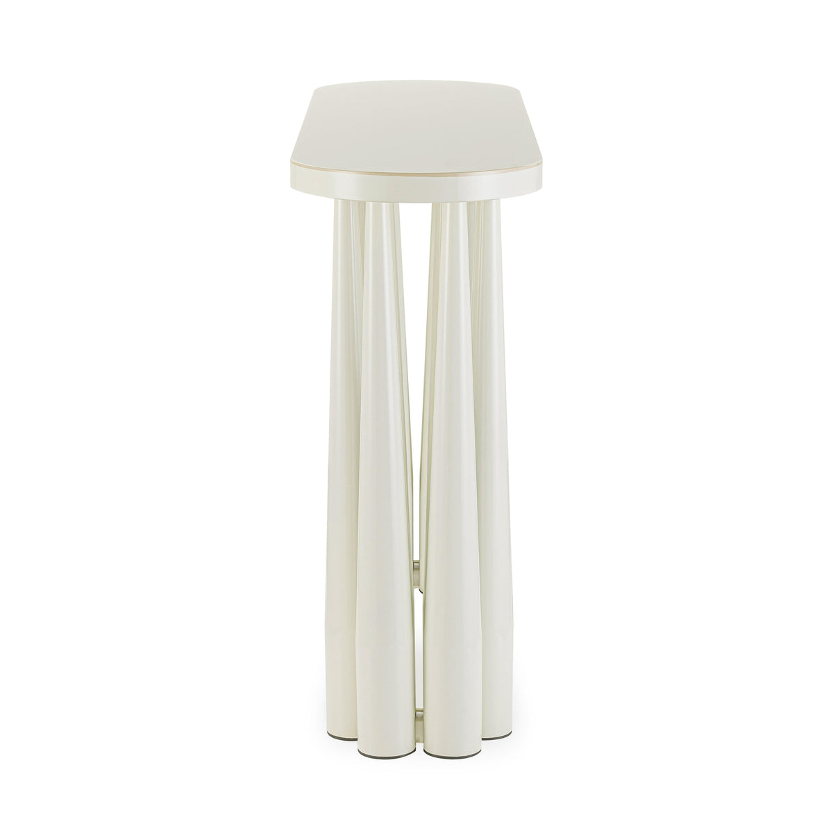 Titan 47" Glossy Console Table by TOV Furniture at Eve Furniture