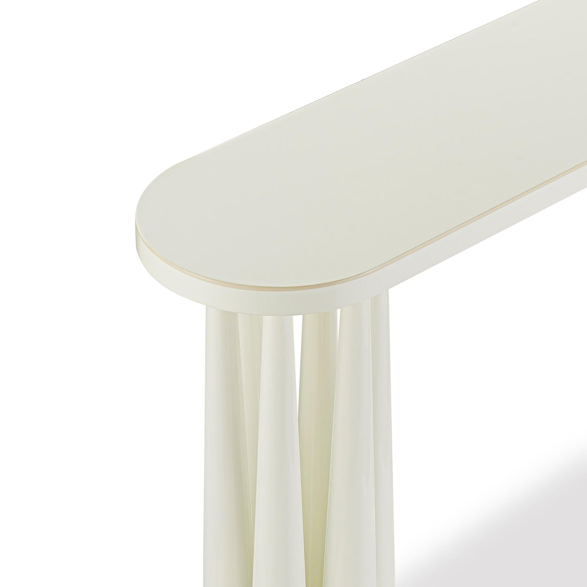 Titan 47" Glossy Console Table by TOV Furniture at Eve Furniture