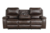 Titan Espresso Oversized 3-Piece Reclining Set