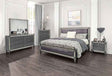 Titania Gray 5-Piece Queen Bedroom Set by Furniture of America at Eve Furniture