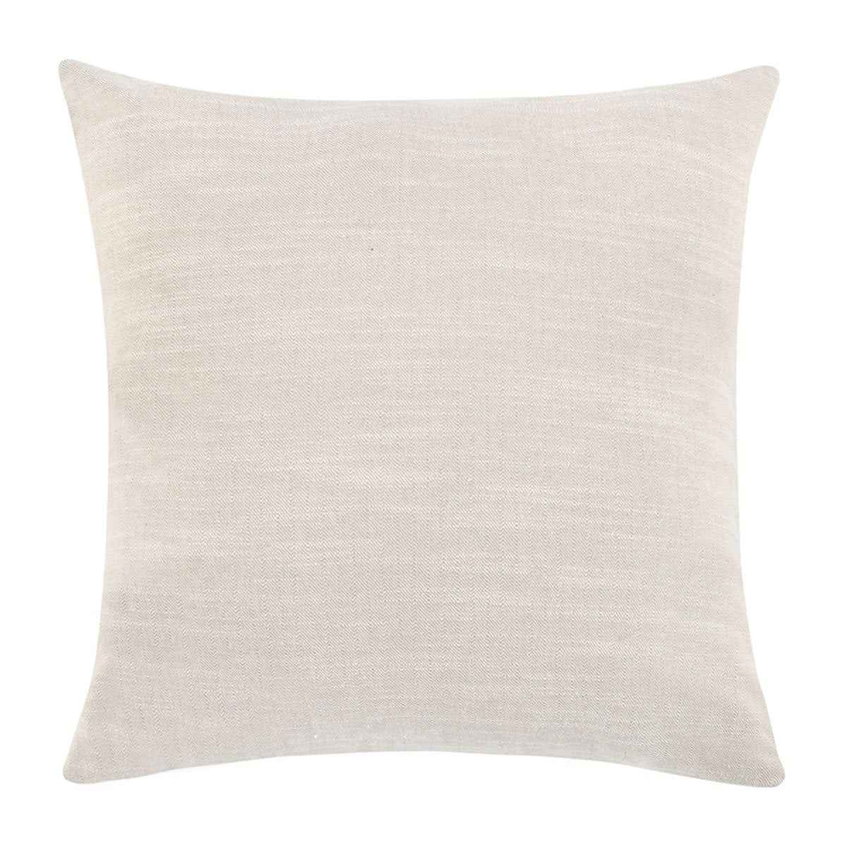 TL Pueblo Chestnut/ Natural Leather 22x22 Throw Pillow (Set of 2) by Classic Home at Eve Furniture