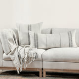 TL Ria Natural/Black Multiple Sizes Throw Pillow (Set of 2) by Classic Home at Eve Furniture