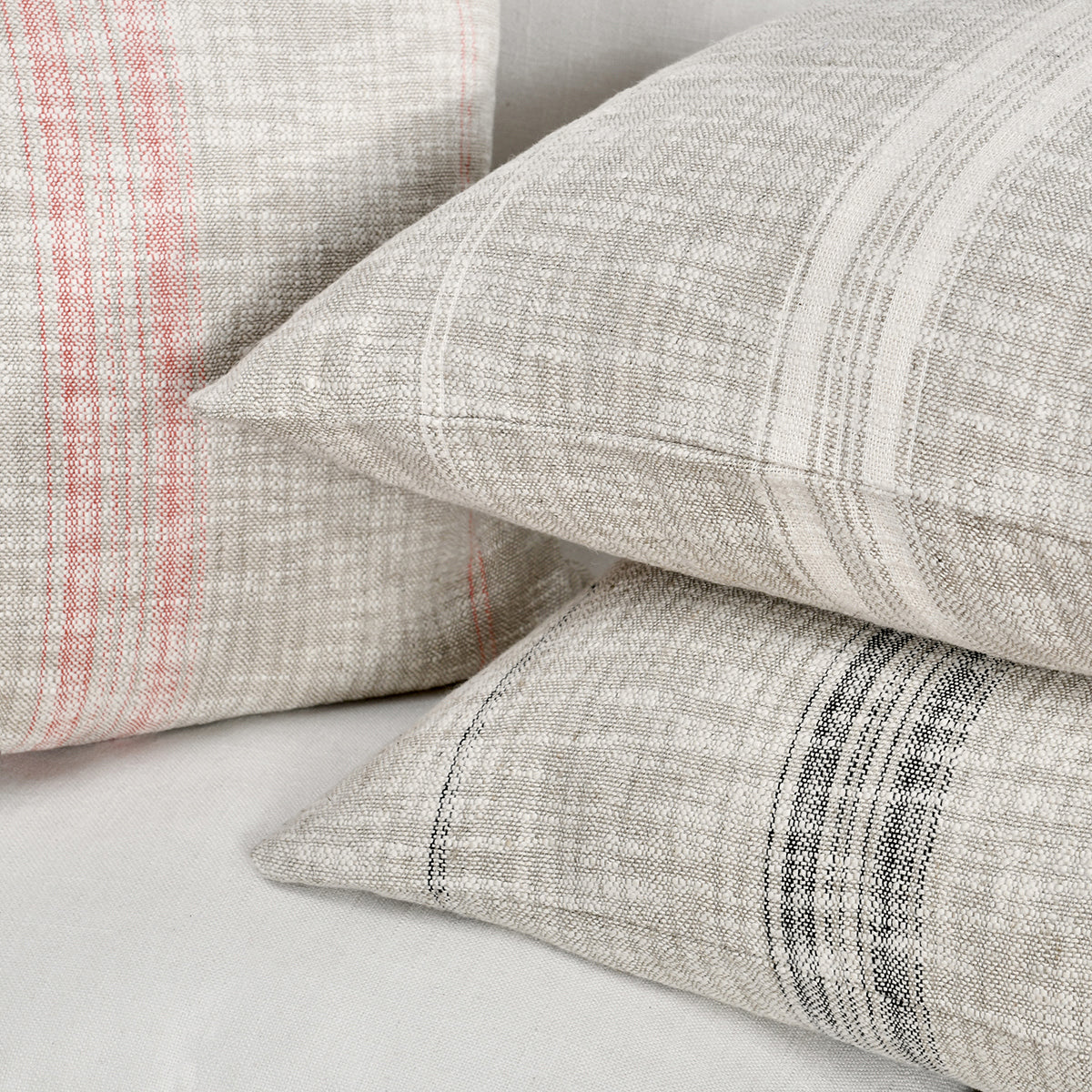 TL Ria Natural/Ivory Multiple Sizes Throw Pillow by Classic Home at Eve Furniture
